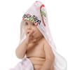 YouCustomizeIt Personalized Valentine Owls Hooded Baby Towel view 2