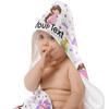 YouCustomizeIt Personalized Princess Print Hooded Baby Towel view 2