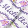 YouCustomizeIt Personalized Princess Print Hooded Baby Towel view 3