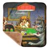 YouCustomizeIt Dogs Playing Poker by C.M.Coolidge Sherpa Baby Blanket - 30" x 40" view 1