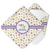 YouCustomizeIt Personalized Girls Space Themed Hooded Baby Towel view 1