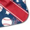 YouCustomizeIt Personalized Baseball Hooded Baby Towel view 4