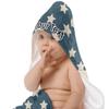 YouCustomizeIt Personalized Stars and Stripes Hooded Baby Towel view 2