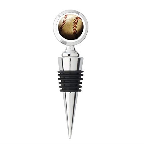 Baseball Metal Steel Bottle Stopper Winestopper