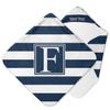 YouCustomizeIt Personalized Horizontal Stripe Hooded Baby Towel view 1