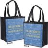 Personalized Engineer Quotes Grocery Bag view 4
