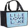 YouCustomizeIt Personalized Live Love Lake Grocery Bag view 1