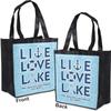 YouCustomizeIt Personalized Live Love Lake Grocery Bag view 4
