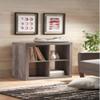 Better Homes and Gardens.. Bookshelf Square Storage Cabinet 4-Cube Organizer (Weathered) (Rustic Gray, 4-Cube)-L8 view 2