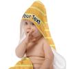 YouCustomizeIt Personalized Halloween Pumpkin Hooded Baby Towel view 2