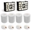 2 HEPA + 4 Foam & Felt Filters for Shark Rotator Powered Lift-Away XL Capacity NV755, UV795 Vacuum Cleaner, Compare to Part # XFF750 & XHF750 Replacement Filter Set view 1