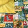 Aunt Sandy's Sewing Weighted Blanket with Dinosaurs, 5 1/2 lbs, Washable Lap Blanket, Flannel, 35" x 43" view 2