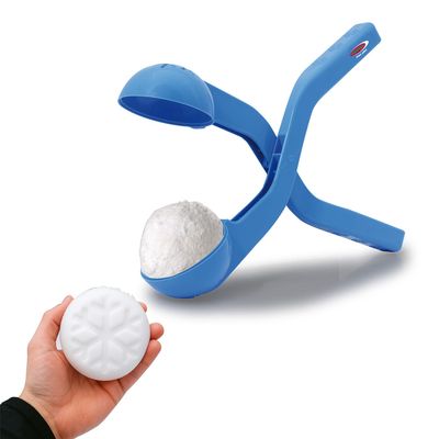 Jamara 460395 - Snow Play Snowball Maker Scoop 38cm Blue Form snowballs in Seconds, Fluffy snowballs with 7 cm Diameter, Uncomplicated and Easy to Transport