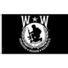 EagleEmblems F3146-06 Flag-Wounded Warrior,NYL (4ftx6ft), Multicolor view 1