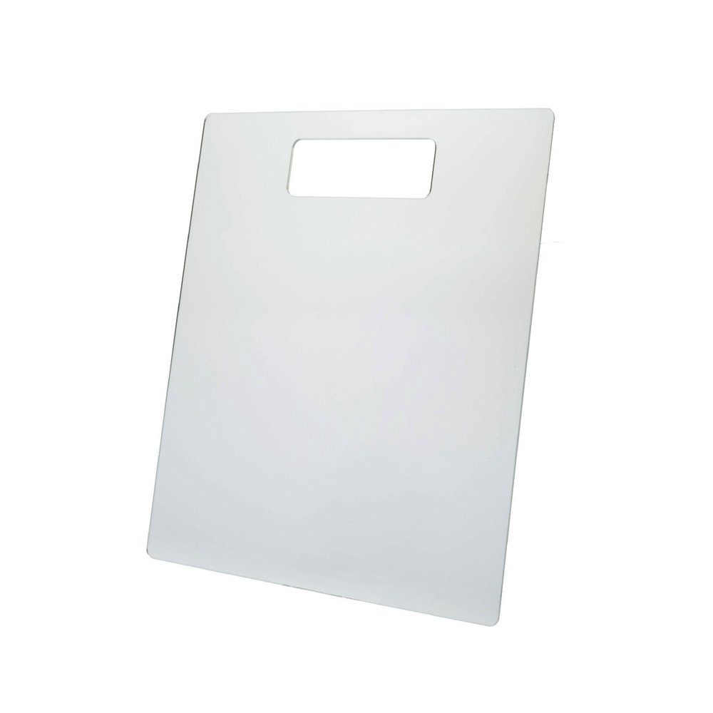 6 Pack Apparel Folding Tool Clear Lucite 11" x 12" Laundry Plate Shirt Folding Board Organization Neat Drawers Residential Retailers Cleaners Screen Printers Crisp Uniform Folds by Marketing Holders
