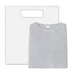 6 Pack Apparel Folding Tool Clear Lucite 11" x 12" Laundry Plate Shirt Folding Board Organization Neat Drawers Residential Retailers Cleaners Screen Printers Crisp Uniform Folds by Marketing Holders view 2