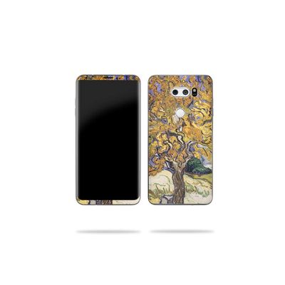 MightySkins Skin Compatible with LG V30 - Mulberry Tree | Protective, Durable, and Unique Vinyl Decal wrap Cover | Easy to Apply, Remove, and Change Styles | Made in The USA
