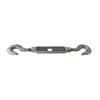 MH GLOBAL 3/4 Inch x 6 Inch Hook Hook Turnbuckle Galvanized Drop Forged Steel Marine Boat view 1