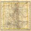 16" x 24" 1879 Indexed Map of Colorado Showing The Railroads in The State & The Express Company Doing Business Over Each Also Counties & Rivers view 1