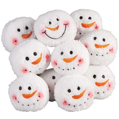 Dennis East International LLC Snowman Snowballs, 10ct