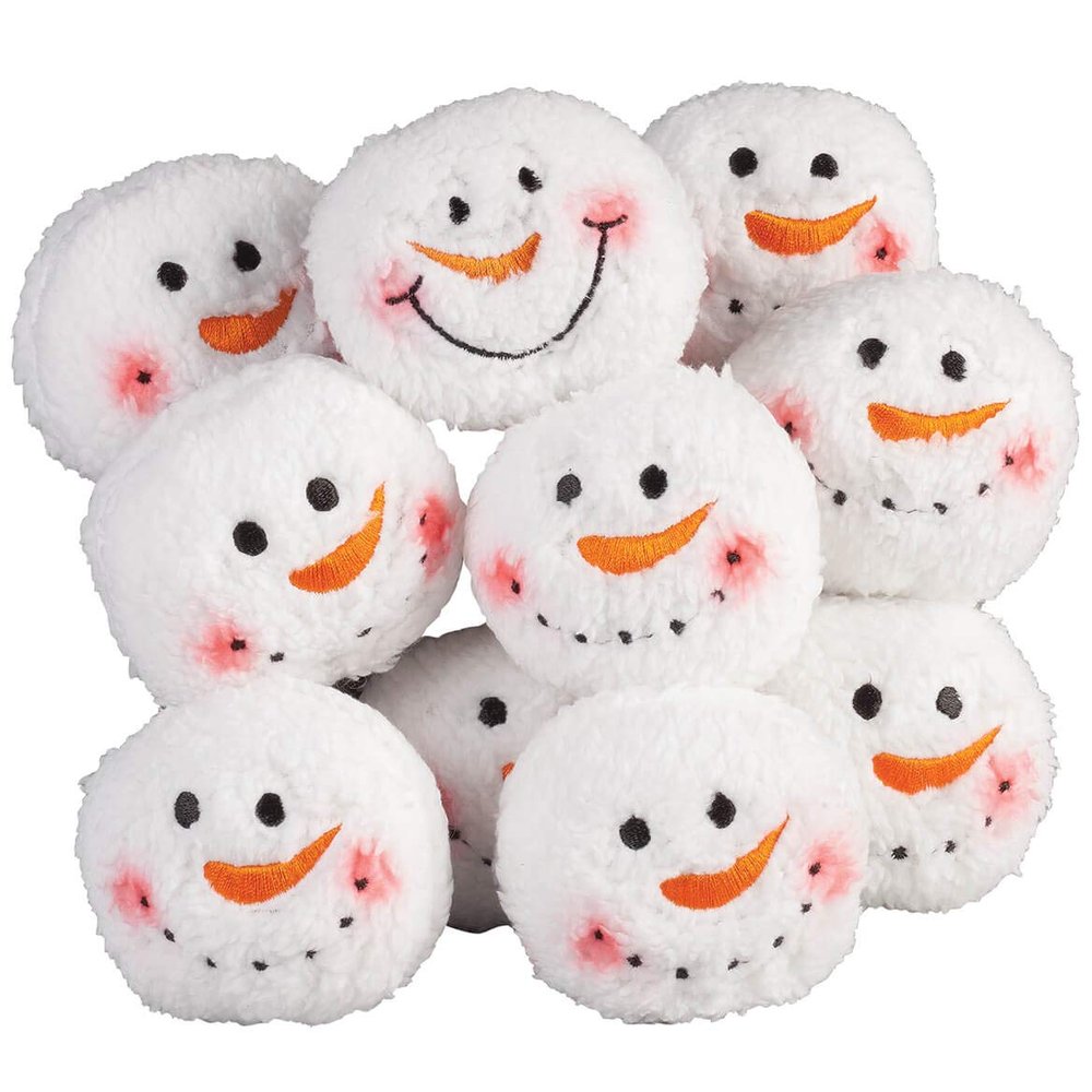 Dennis East International LLC Snowman Snowballs, 10ct