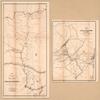 18" x 24" 1867 Map of The Mines Canals & Railroads Owned Or Controlled by The Lehigh Coal & Navigation County Lehigh & Wyoming Valleys Pennsylvania view 1