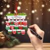 2025 Gingerbread Christmas Ornament - Personalized Gingerbread Family of 3 Ornament - Family of 3 Baking Cookies Christmas Ornament - 2025 for Grandparents - Free Customization view 3