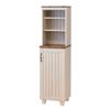 Crocio 036384 Cupboard, White, Width 15.7 inches (40 cm), Country Storage, Furniture Cabinet view 1