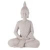 Deco 79 Magnesium Oxide Buddha Decorative Garden Sculpture Indoor Outdoor Garden Statue, Outdoor Sculpture 19" x 13" x 28", Gray view 1
