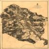 16" x 24" 1867 Map of Fredericksburg view 1