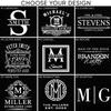 Black Custom Stainless Steel Cigar Flask for Men - Engraved Flask By HomeWetBar view 2