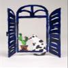 David Gerstein Window Coexistence Metal Cutout Wall Sculpture view 1