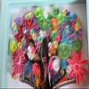 Wall Art Quilled Paper Framed view 3