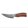 Route83 Signature The Bone Set of 4 Handmade Hammered Damascus Stainless Steel American Walnut Wood Handles view 1