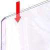 StoreSMART - Rigid Toploaders with Peel & Stick Back (Remove & Reuse) - 9" x 12" - 100-Pack - HPP9X12PSR-100 view 2