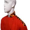 CHEFSKIN Beautiful Flames Chef Jacket Coat in RED with Orange Red Yellow Flames, Cool Light, Makes a Great Gift! (REG-50 in.) view 1