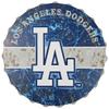 FOCO Los Angeles Dodgers Metal Distressed Bottlecap Sign view 1