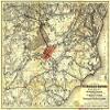 18" x 24" 1883 Map Showing The Consolidated Southern Railway Kentucky Division Eastern Kentucky Railroad Virginia Division Norfolk & Cincinnati Railroad Tennessee & Carolina Division & Its Connecti view 1