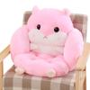 Cute Hamster Chair Cushion Office Thickening Plush Chair Back Pad for Winter (Pink) view 1