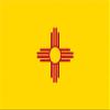 30" New Mexico flag. MAGNET Vinyl Car Fridge Sticks to any Metal Surface view 1