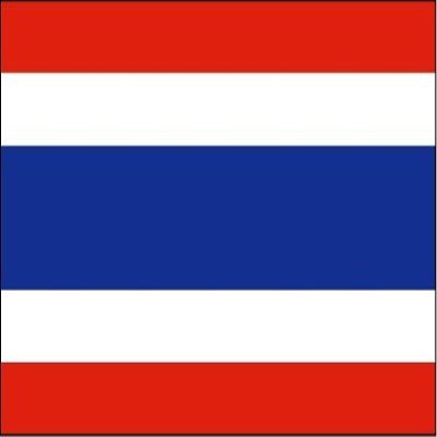 18" Thailand flag. MAGNET Vinyl Car Fridge Sticks to any Metal Surface