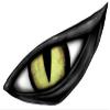18" wicked eye r MAGNET Vinyl Car Fridge Sticks to any Metal Surface view 1