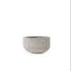 Serene Spaces Living Natural Pumice Pot Vase, Textured Lava Rock Vase for Flowers, Plants - Living Rooms, Kitchens, Bedrooms, Office, Weddings, Events - 5" Diameter & 4.5" Tall, Single view 1