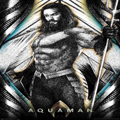 Trends International DC Comics Movie - Aquaman - Graphic Wall Poster, 22.375" x 34", Premium Unframed Version