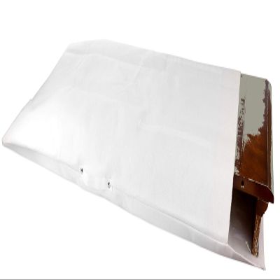 Feltectors Dining Table Leaf Storage Bag Not Padded, Ultra-Soft, Scratch-Resistant Felt Dining Table Leaf Cover (White, 29 x 50 (1CT))