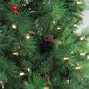6.5' Pre-Lit Full Denali Mixed Pine Artificial Christmas Tree - Multicolor Dual LED Lights view 3