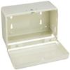 Dulton Tissue Dispenser Ivory Steel Paper Holder Box Height 5.7 inches (145 cm) Width 10.2 inches (260 mm) Depth 4.9 inches (125 mm) 100-160NIV view 2