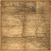 18" x 24" 1882 Map of Dakota Compiled from United States & Territorial Surveys view 1