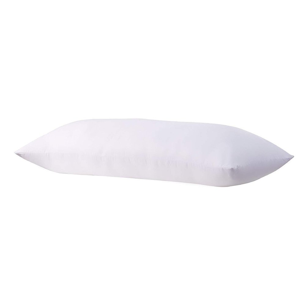 Acanva Fluffy Pillow Insert for Bed Sleeping, Decorative Stuffer Cushion Sham Filler, 20x72(Pack of 1), White