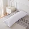 Acanva Fluffy Pillow Insert for Bed Sleeping, Decorative Stuffer Cushion Sham Filler, 20x72(Pack of 1), White view 2